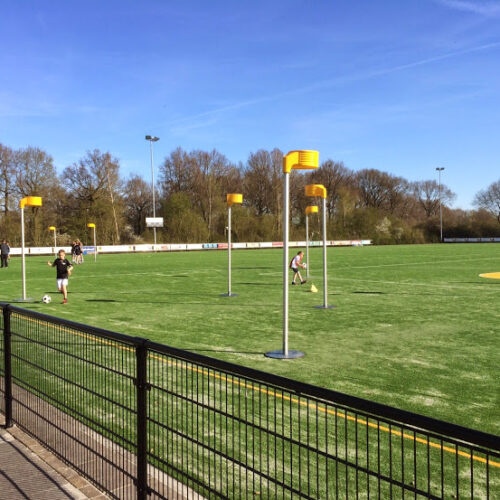Alternative view of Verplaatsbare Korfbalpaal 2m.